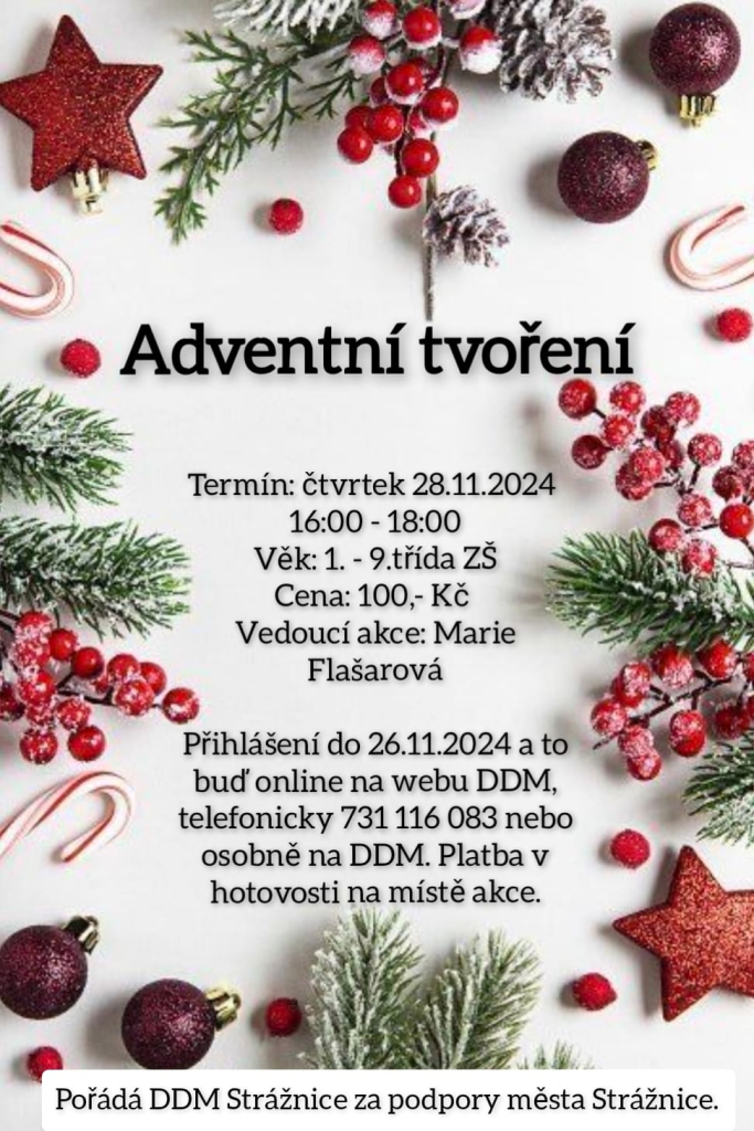 Adventní tvoření