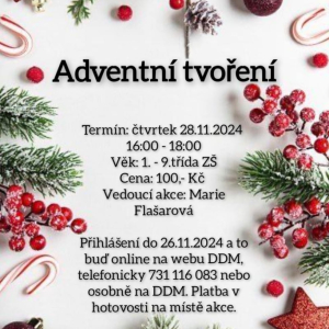 Adventní tvoření